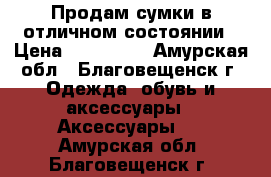 Продам сумки в отличном состоянии › Цена ­ 300-500 - Амурская обл., Благовещенск г. Одежда, обувь и аксессуары » Аксессуары   . Амурская обл.,Благовещенск г.